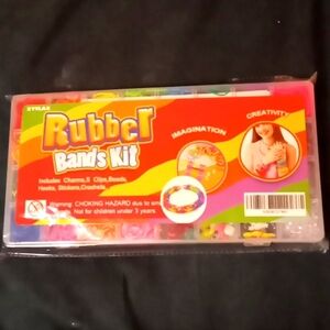 XYTLAX Rubber Bands Kit, Includes Charms Clips,Beads,Hooks,Stickers,Crochets,NIB
